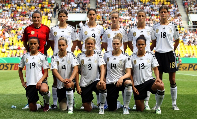 2013年UEFA欧州女子選手権の覇者ドイツ代表