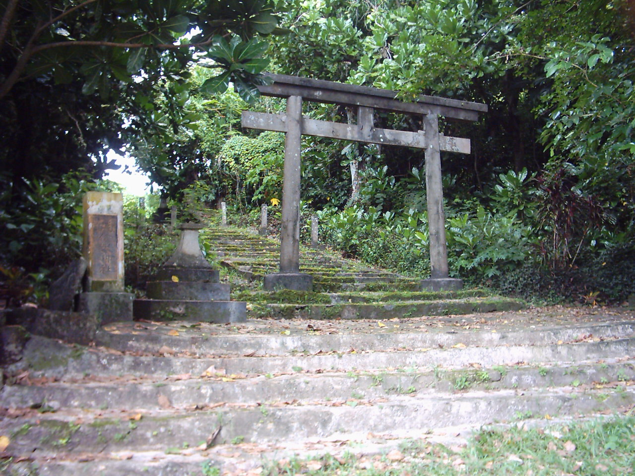 日本統治時代に創建された神社「住吉神社（天仁安神社）」
