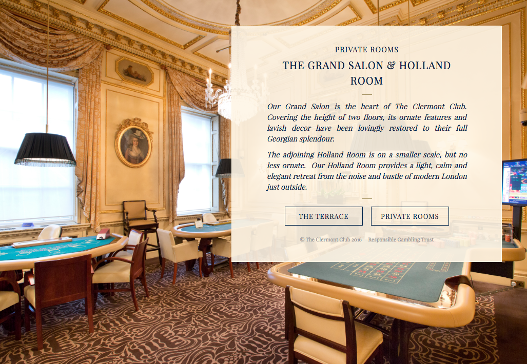 プライベートルーム「THE GRAND SALON & HOLLAND ROOM」