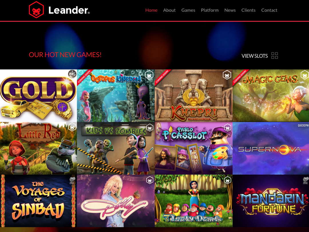 Leander Games（リアンダーゲーム）