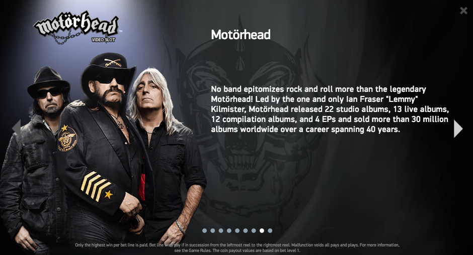 「Motörhead（モーターヘッド）」の紹介も。