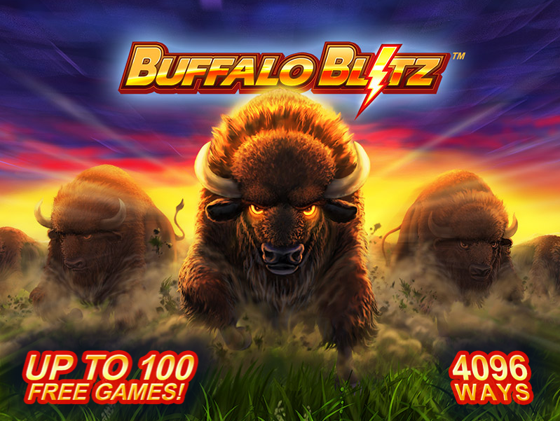プレイテック社のビデオスロット「Buffalo Blitz」