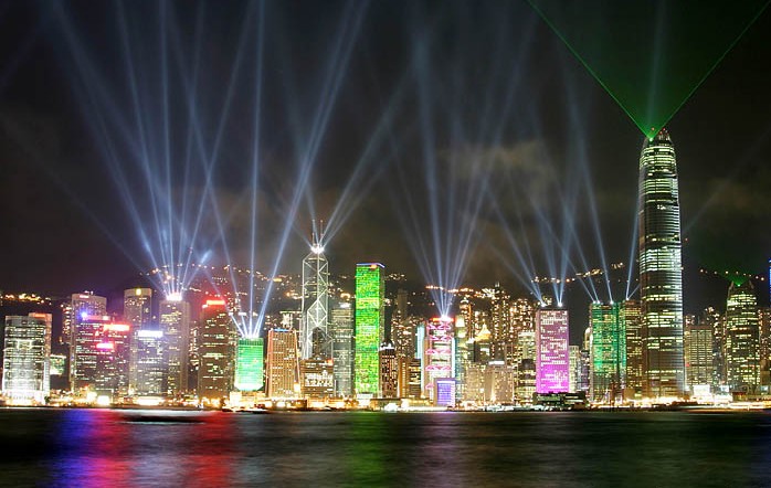 夜景が特に美しい香港