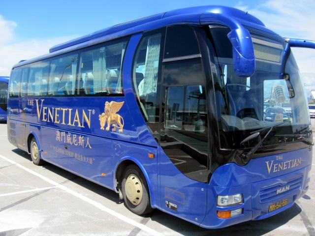 ベネチアンマカオのシャトルバス