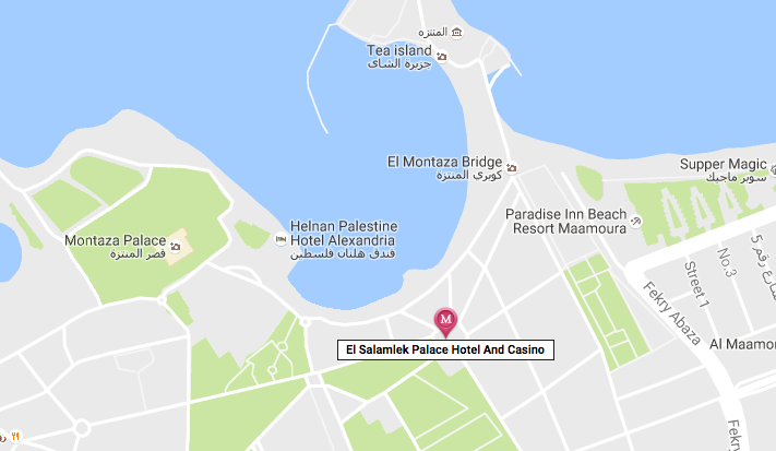 エル・サラムレク・ホテルは海岸沿いに立地