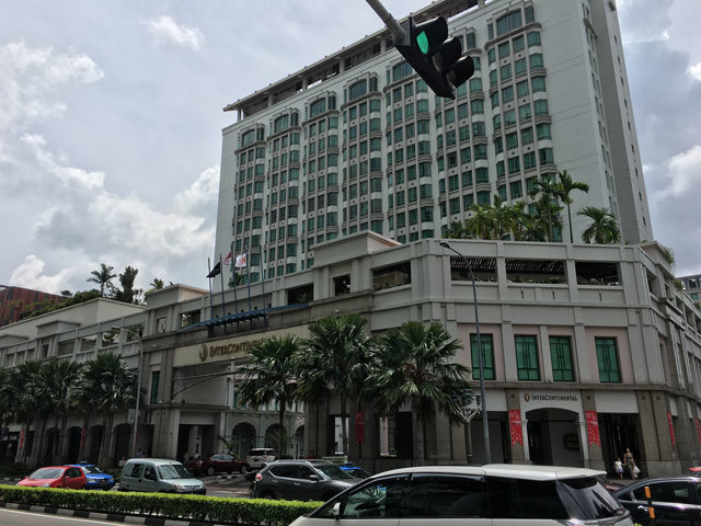 インターコンチネンタル・ホテル・シンガポールの２階